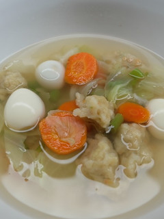 Foto resep Sop rempah bakso udang telur puyuh