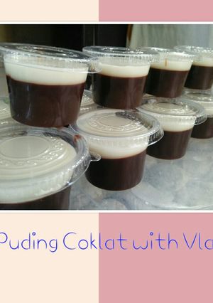 Foto resep Puding coklat vla susu