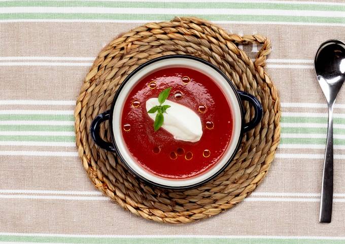 Simple Way to Make Homemade Roast tomato Soup