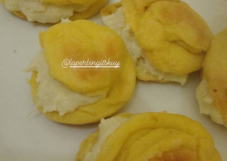 Langkah Mengolah Kue Sus Soes Fla Durian Mantap Resep Us