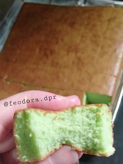 Foto resep Cake potong pandan