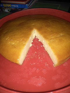 Una foto de Budín de pan en licuadora