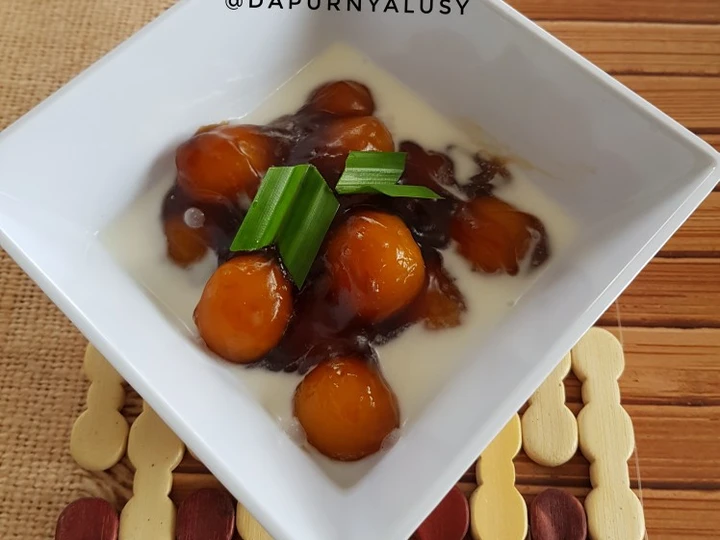 Langkah Gampang Membuat Resep Bubur candil ubi kuning/kolak biji salak yang Sempurna Anti Ribet, Lezat Sekali