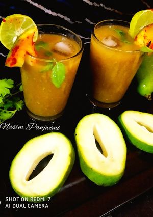 આમ પન્ના (Aam Panna Recipe In Gujarati) રેસીપી મુખ્ય ફોટો