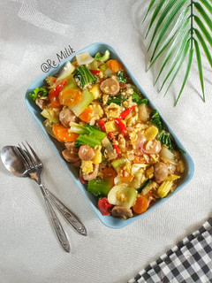 Foto resep 220. Capcay Kuah Kental