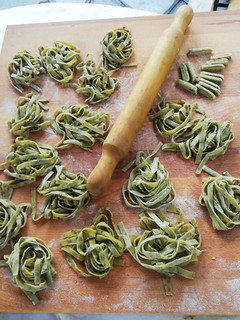 Foto di Tagliatelle al basilico ❤️