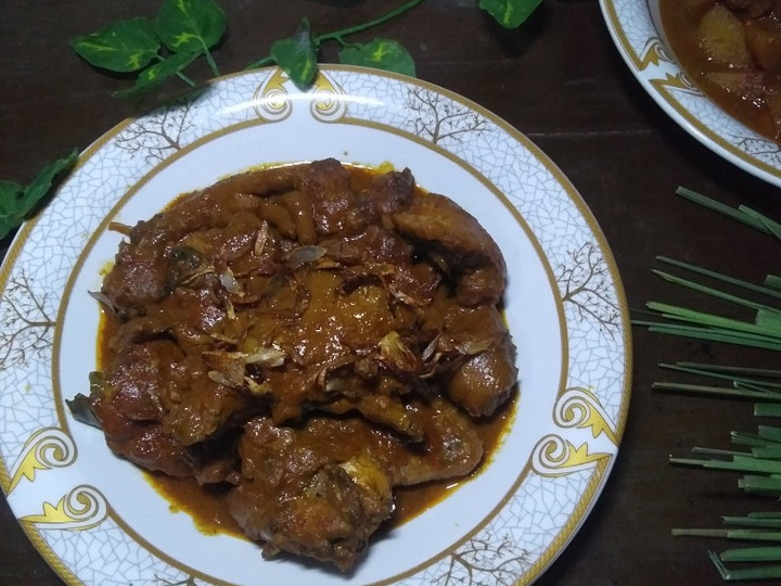 Resep Rendang ayam kecap Anti Gagal