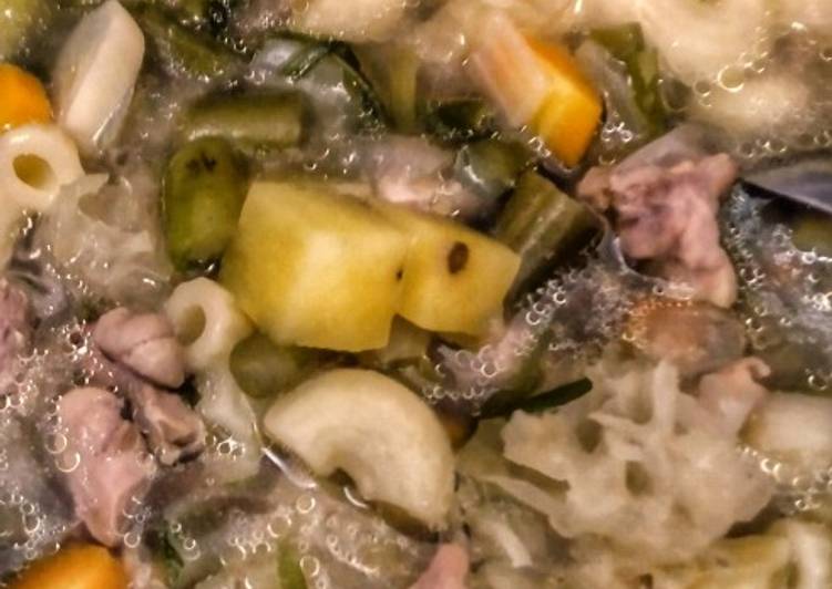 Easiest Way to Prepare Award-winning Chicken and Macaroni Soup