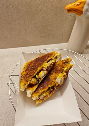 Una foto de Sándwich de costilla