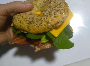 Una foto de Bagels. Primavera