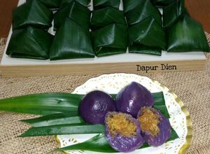 Foto resep Kue Bugis Ubi Ungu