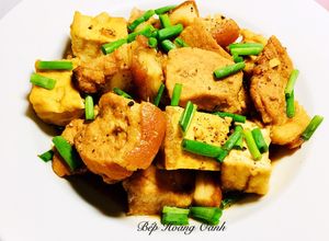 Hình của món Thịt Kho Đậu Hủ.