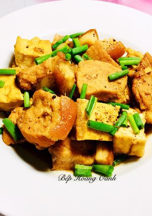 Hình của món Thịt Kho Đậu Hủ.