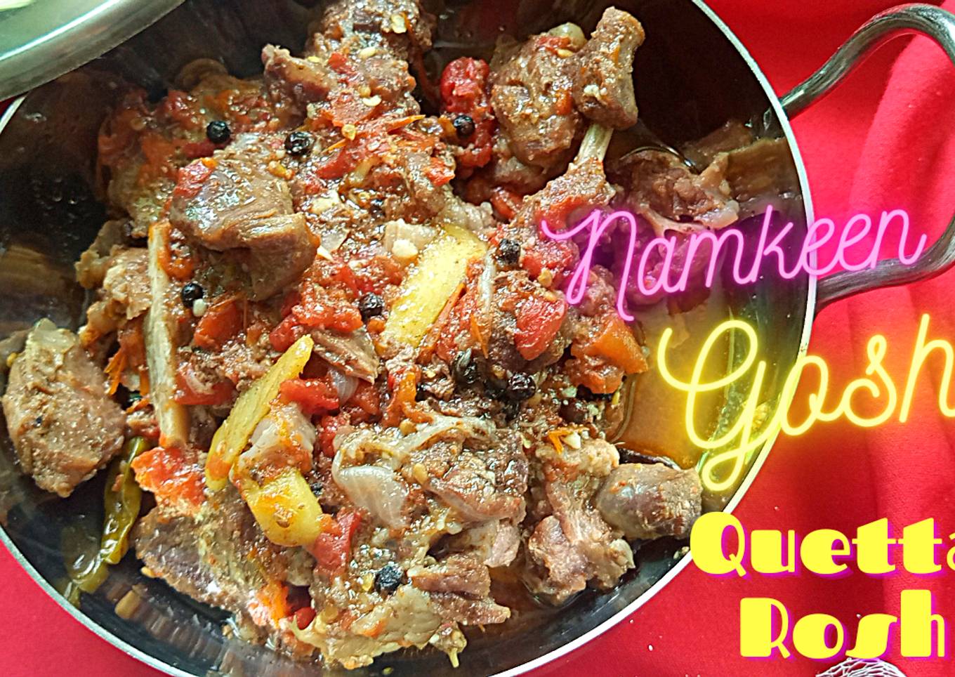 Namkeen gosht | Quetta Rosh