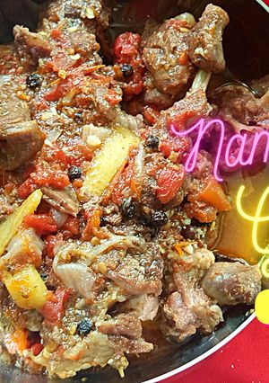 A picture of Namkeen gosht | Quetta Rosh.