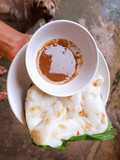 Bánh đúc lạc chấm tương bần