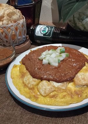 Foto resep Tahu Telor Bumbu Kacang