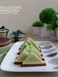 Puding Lumut Mentega Coklat