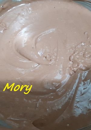 صورة لوصفة موس الشوكولاته بالكريم شانتيه