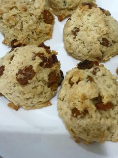 Foto resep Raisin & Oat Scone