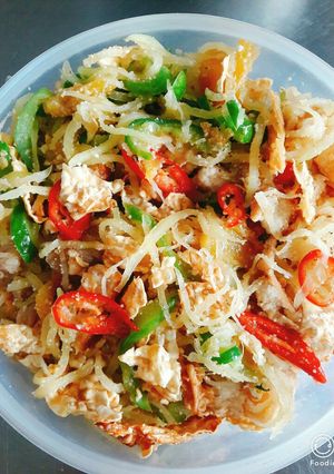 Hình của món Mắm chay.