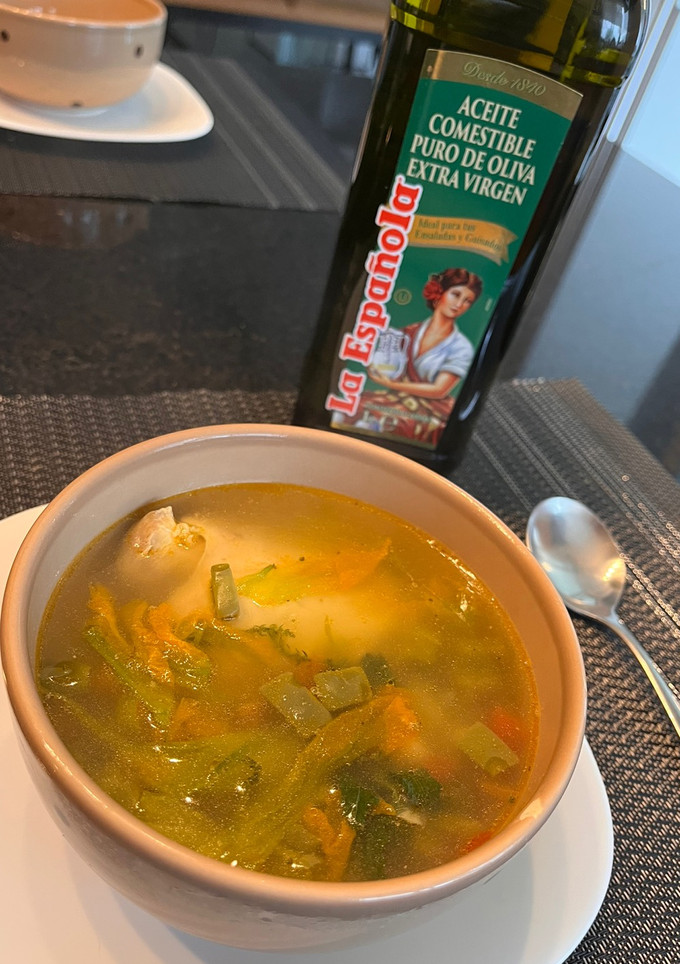 Una foto de Caldito de la huerta