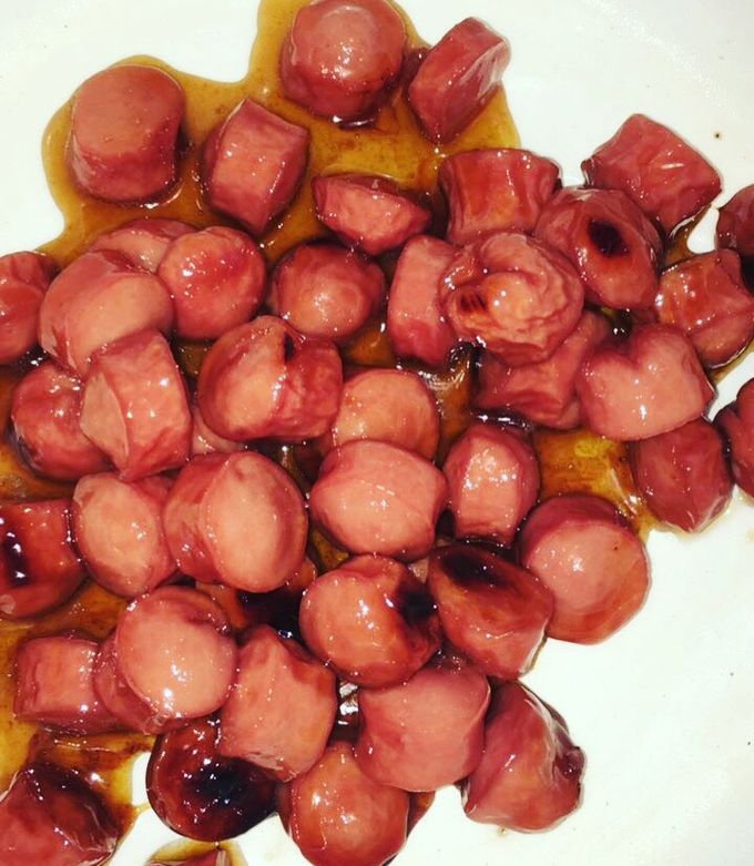 Una foto de Salchichas agridulces