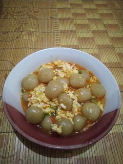 Foto resep Seblak cilok