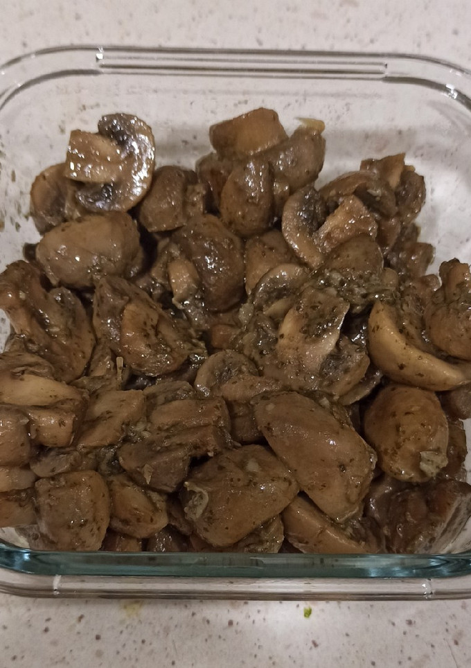 Una foto de Champiñones al ajillo (Monsieur Cuisine Connect)