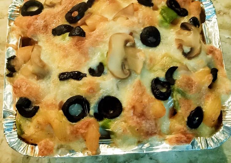 Simple Way to Prepare Favorite Baked pasta | Quick Recipe For Collage Students