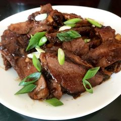 A picture of My Mongolian Beef 🤩.