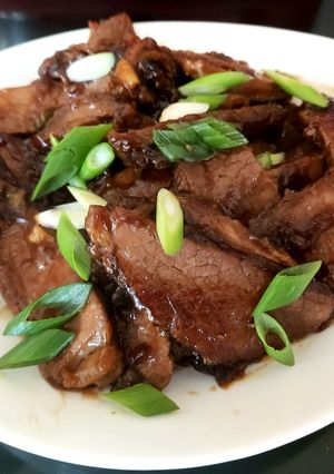 A picture of My Mongolian Beef 🤩.