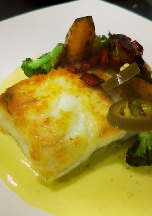 Una foto de Corvina Mostaza