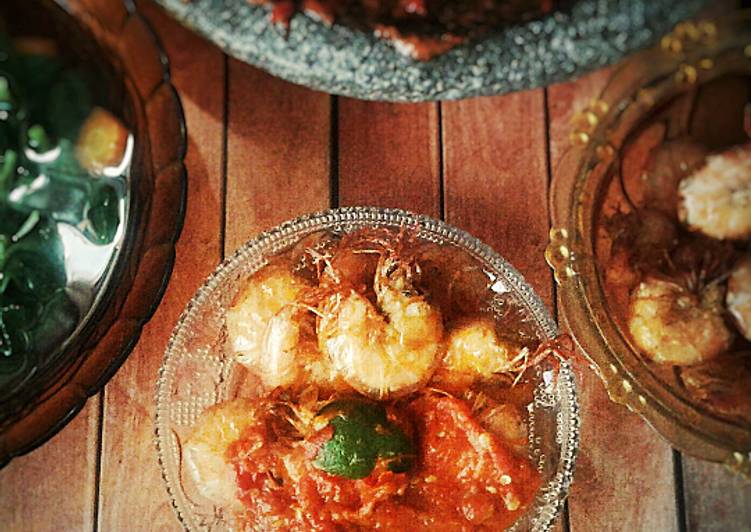 Resep 6. Udang goreng sambal jeruk limau #BikinRamadanBerkesan, Lezat Sekali