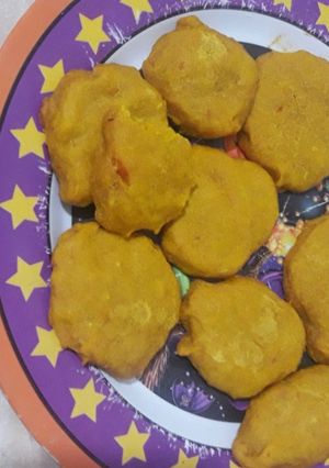 Una foto de Tortitas de zapallo muy sencillas  BLW (6mese en adelante)
