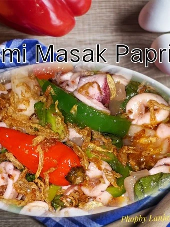 Langkah Mudah untuk Menyiapkan Resep Cumi Masak Paprika yang Enak Banget Anti Ribet, Menggugah Selera
