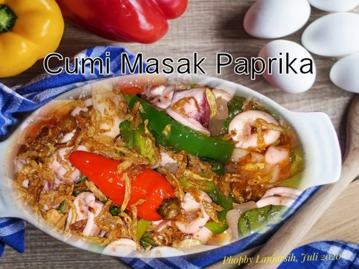 Cara Gampang Membuat Resep Cumi Masak Paprika yang Sempurna Anti Ribet, Lezat Sekali