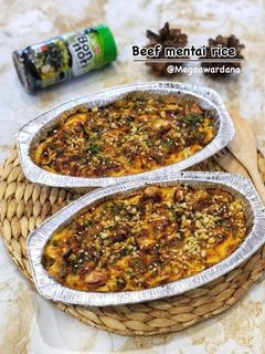 Foto resep Beef Mentai Rice