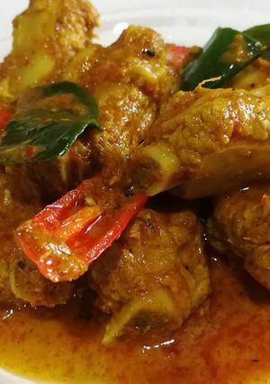 รูปของ แกงคั่วซี่โครงหมูพริกแกงใต้