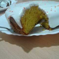 Una foto de Torta Matera de naranja