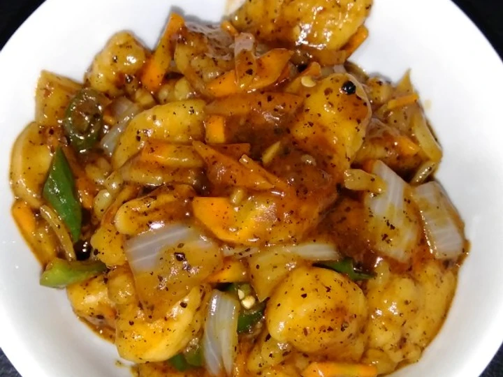 Cara Mudah Membuat Resep  Dori saus lada hitam - Crispy Dory with Blackpepper Sauce yang Sempurna, Enak Banget