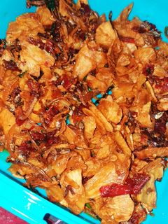 Foto resep Keripik ubi balado