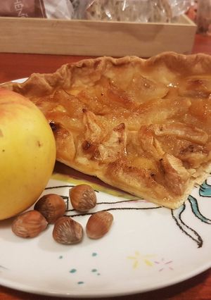 Une photo de La tarte aux pommes