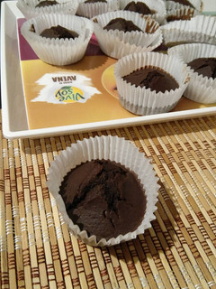 Una foto de Magdalenas de Chocolate Fit