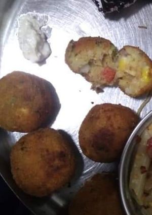 वेजिटेबल बोल (Vegetable balls recipe in Hindi) रेसिपी मुख्य फोटो