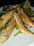 Frittura di Triglie con Farina di Mais