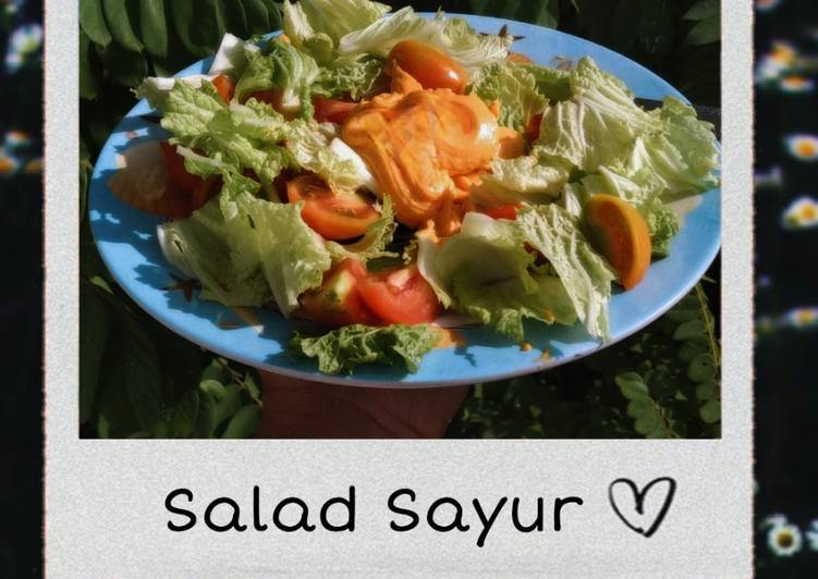 Cara Menyiapkan Salad Sayur Super Enak