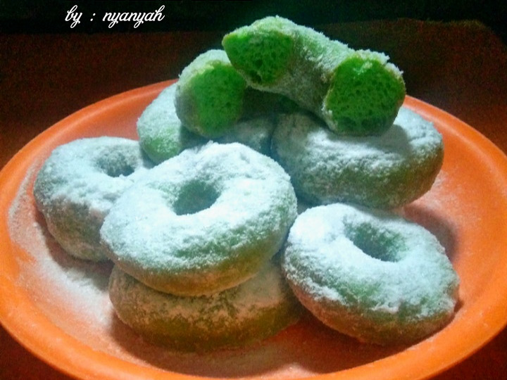 Resep: Donat kampung pandan (tanpa telur) Ekonomis Untuk Jualan