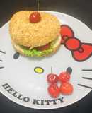 Sándwiches con Pan de Sésamo Relleno con Ricotta !