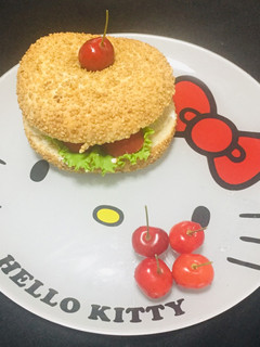 Una foto de Sándwiches con Pan de Sésamo Relleno con Ricotta !